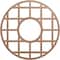 Ekena Millwork O'Neal Wood Fretwork Pierced Ceiling Medallion, Wood (Paint Grade), 40"OD x 14 1/2"ID x 3/8"T CMWP40X40X0375ONMF - alternate 1